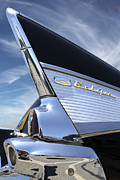 Classic Fin - 57 Chevy Belair Photograph by Mike McGlothlen