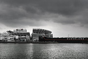 Cleveland Browns Stadium From The Inner Harbor Photograph by Ken Krolikowski