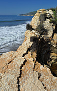 Cliffs of California's El Capitan State Beach Photograph by Bruce Gourley