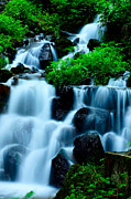 Closeup of Beautiful Waterfall in Karuizawa Japan Photograph by Beverly Claire Kaiya