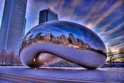 Cloud Gate Photograph by Jeff Lewis