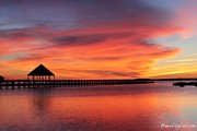 Clouds Color The Sky Photograph by Robert Banach