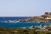 Coastline By The Mediterranean Sea Photograph by Tim Holt