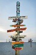Cocoa Beach Tiki Photograph by Bradford Martin