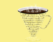 Coffee Cup The Jetsons Yellow Digital Art by Andee Design