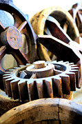 Cogs Photograph by Mike Marsden