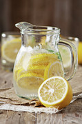 Cold Lemon Water Photograph by Oxana Denezhkina