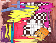 Color Fun III Painting by Teddy Campagna