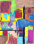 Color Fun VI Painting by Teddy Campagna