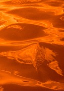 Colored Wave Orange Panel Four Photograph by Stephen Jorgensen