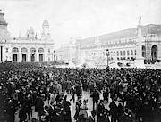 Columbian Exposition, Opening Day, 1893 Photograph by Science Source