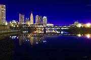 Columbus - City Reflection Photograph by Shane Psaltis