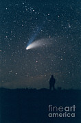 Comet Hale-bopp Photograph by John Chumack