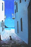 Contemplating Painting by Artificium -