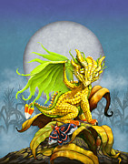 Corn Dragon Digital Art by Stanley Morrison