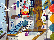 Cotati Kitchen Painting by JVan     