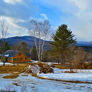 Country Mountain Square Photograph by Tammie Miller