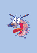 Courage The Cowardly Dog - Evil Inside Digital Art by Brand A