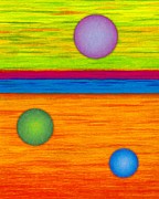 CP001 Circle Montage Painting by David K Small