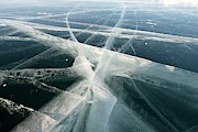 Cracked Ice Photograph by Science Photo Library