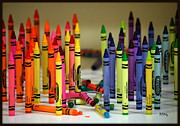 Crayon Wars Photograph by Patrick Witz