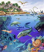 Cretaceous Period Fauna Photograph by Science Photo Library