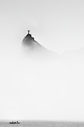 Cristo In The Mist Photograph by Trevor Cole