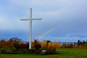Cross at the End of the Rainbow Photograph by Keith Stokes Cross at the End of the Rainbow Photograph by Keith Stokes