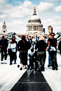 Crossing Over The Thames Photograph by Mark Tisdale