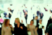 Crowd Photograph by Science Photo Library