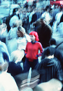 Crowded Street Photograph by Science Photo Library