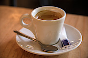 Cup Of Coffee On A Saucer Photograph by Science Photo Library