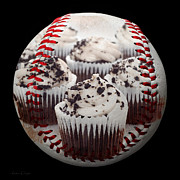 Cupcake Cuties Baseball Square Photograph by Andee Design