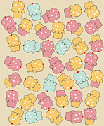 Cupcakes Digital Art by Neelanjana Bandyopadhyay