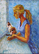 Curiosity Painting by Jyotika Shroff