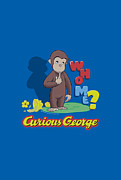 Curious George - Who Me Digital Art by Brand A