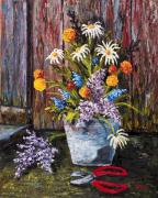 Cuttings from My Garden Painting by Darice Machel McGuire