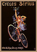 Cycles Sirius Poster, Henri Gray, 1899 Photograph by Science Source
