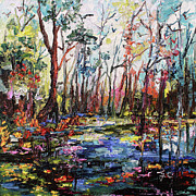 Cypress Gardens South Carolina Painting by Ginette Callaway