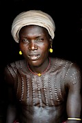 Dassenech Man With Body Scarification Photograph by Science Photo Library