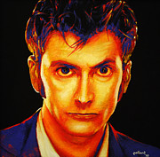 David Tennant Painting by Glenn Pollard