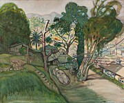 David's House Painting by John Reynolds