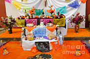 Day Of The Dead Altar, Mexico Photograph by John Shaw Day Of The Dead Altar, Mexico Photograph by John Shaw
