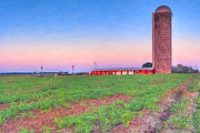 Day's End On The Farm - Rural Georgia Landscape Photograph by Mark Tisdale