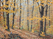 Days Of Autumn Painting by Jake Vandenbrink
