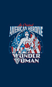 Dc - American Heroine Digital Art by Brand A