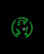 Dc - Gl Symbol Knockout Digital Art by Brand A