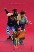 De la soul Drawing by Nelson  Dedos Garcia