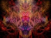 Decalcomaniac Mirror Digital Art by Otto Rapp