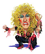 Dee Snider Painting by Art  